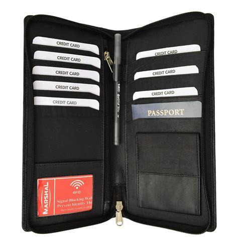 rfid wallet credit card passport|best rfid passport wallet.